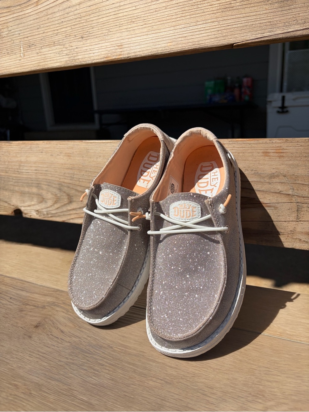 Hey Dude Wendy Sparkle Shoes